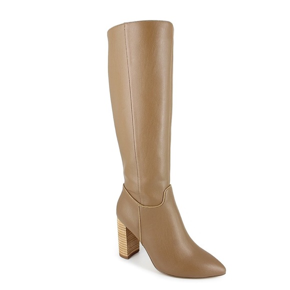 Kensie Shoes - Women's Kenzie ivelisse Tan Knee-High Boots